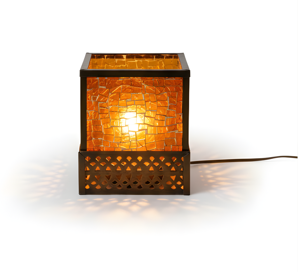 Orange Square Lantern