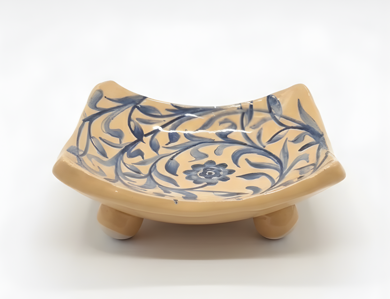 Blue Flower Small Plate