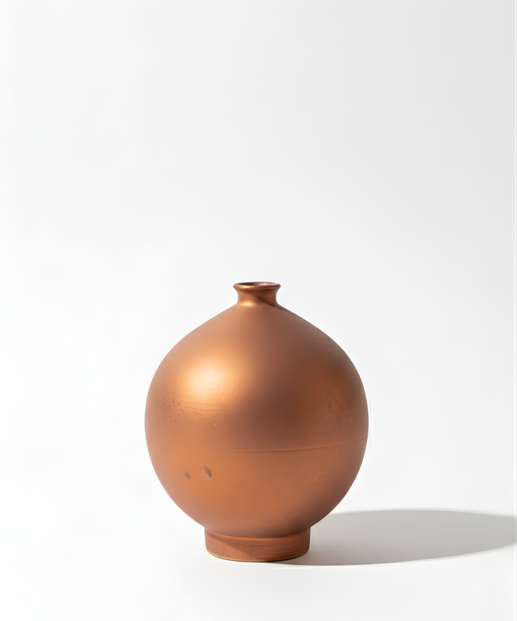 Metallic Vase
