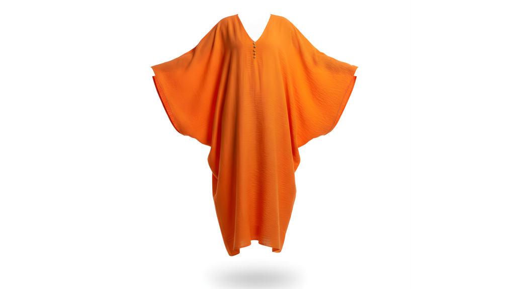 Orange Robe Dress