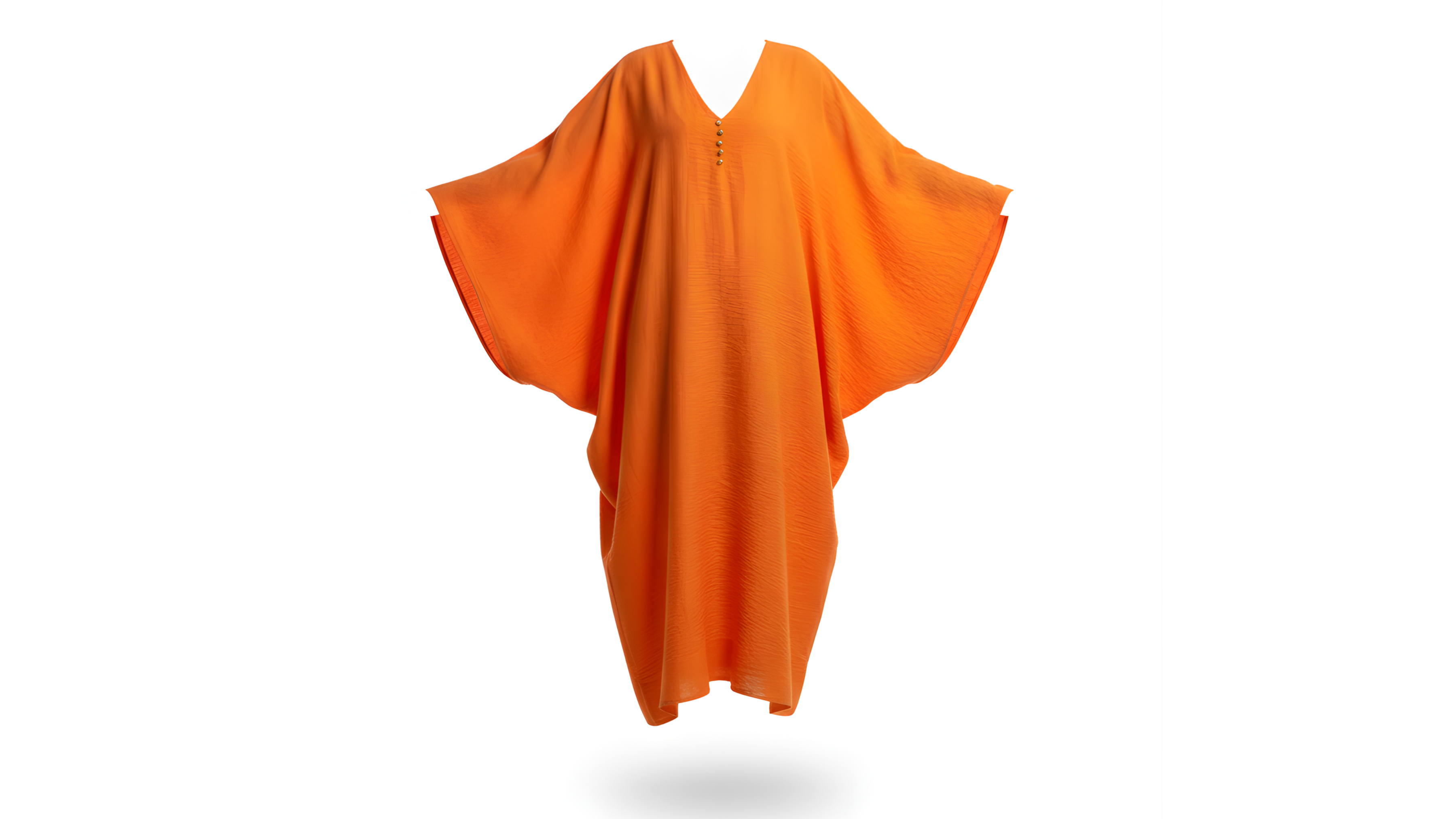 Orange Robe Dress