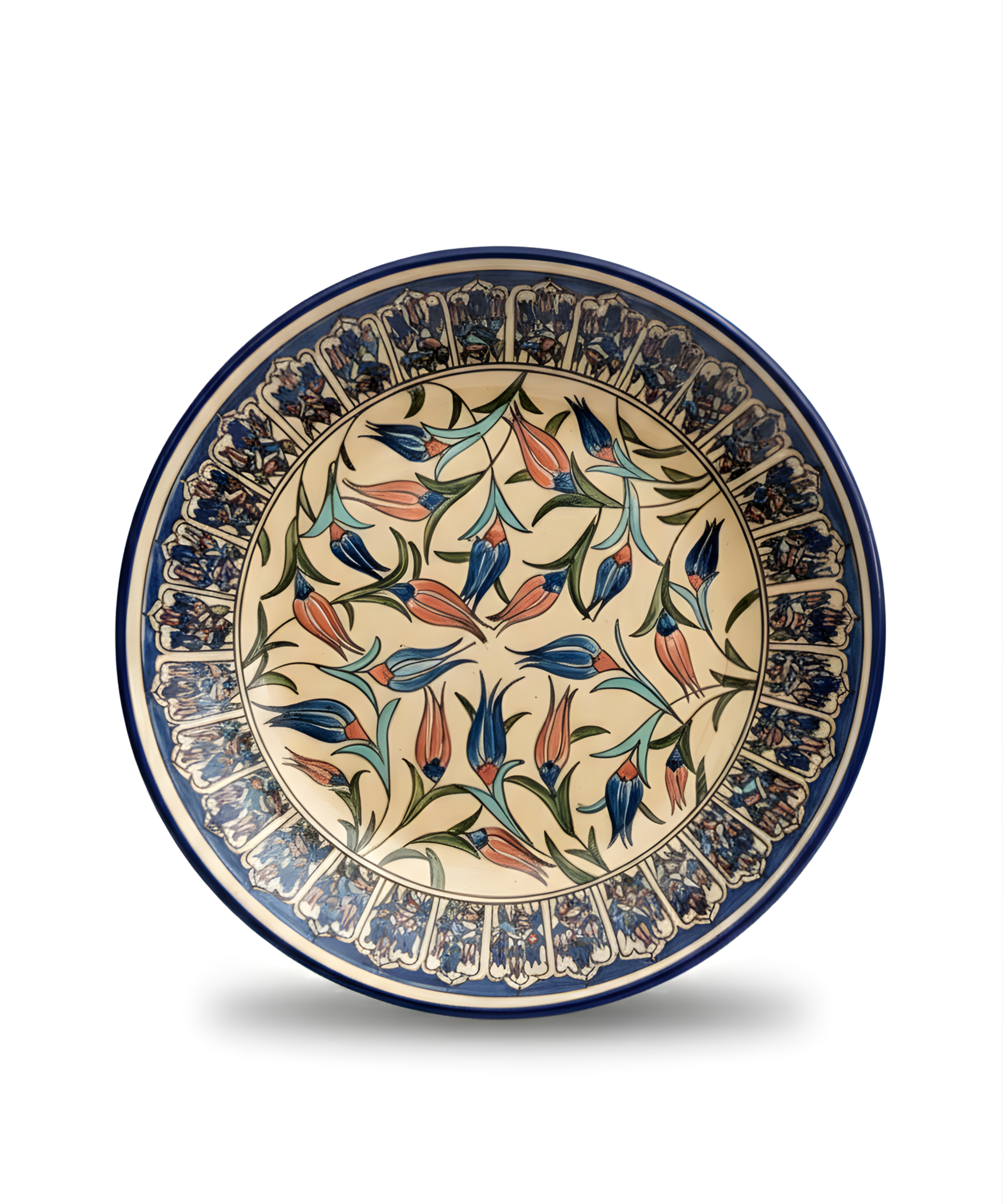 Egyptian Blurange Plate