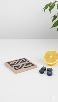 Islamic Blue Coaster