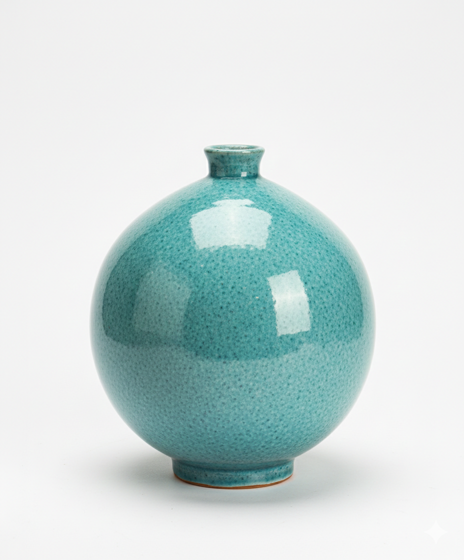 Light Blue Vase